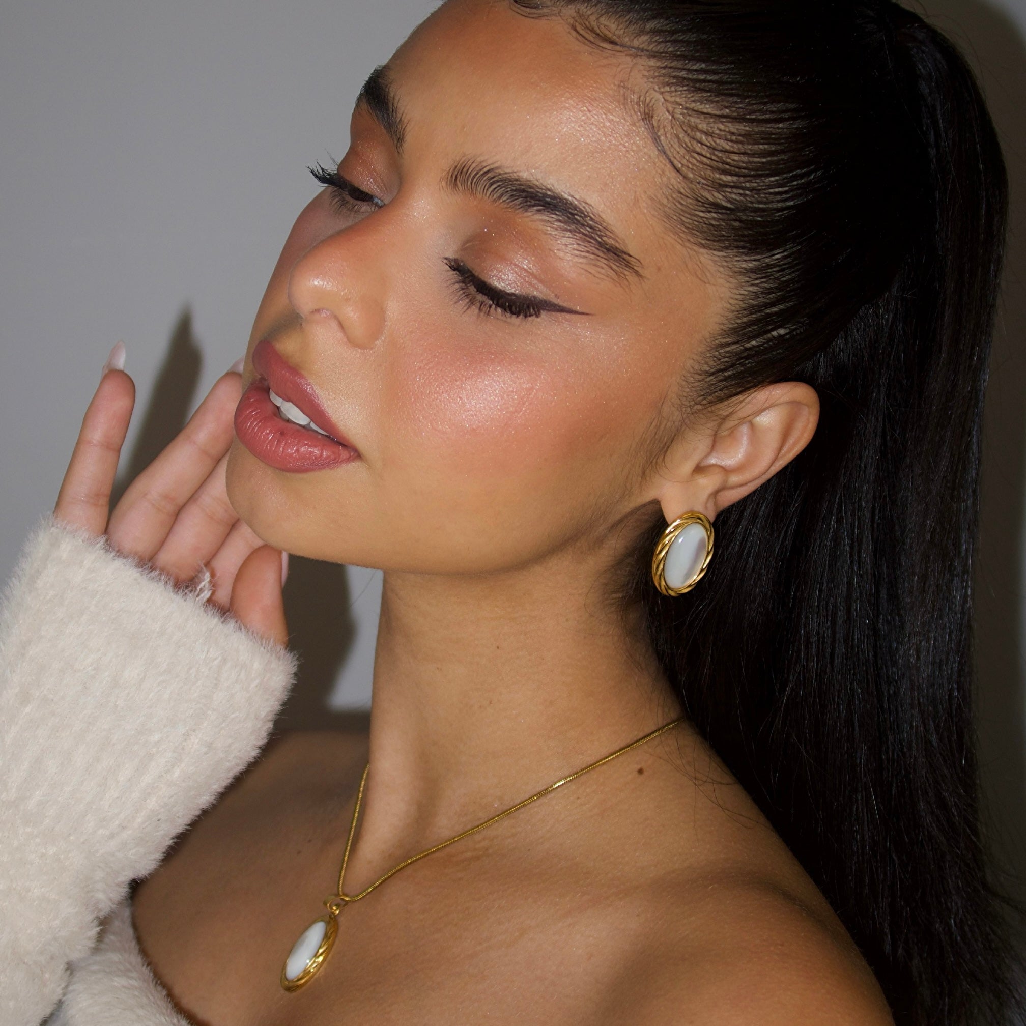 Mother of Pearl Earrings