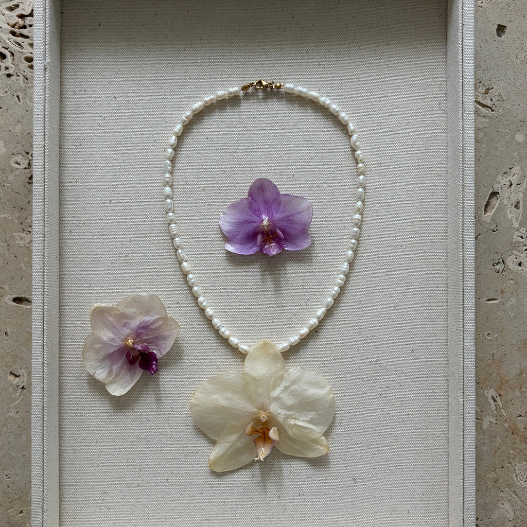 Orchid Necklace (coming soon)