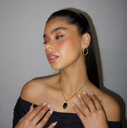 Onyx Earrings