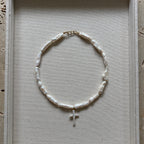 Cross Pearl Necklace (coming soon)