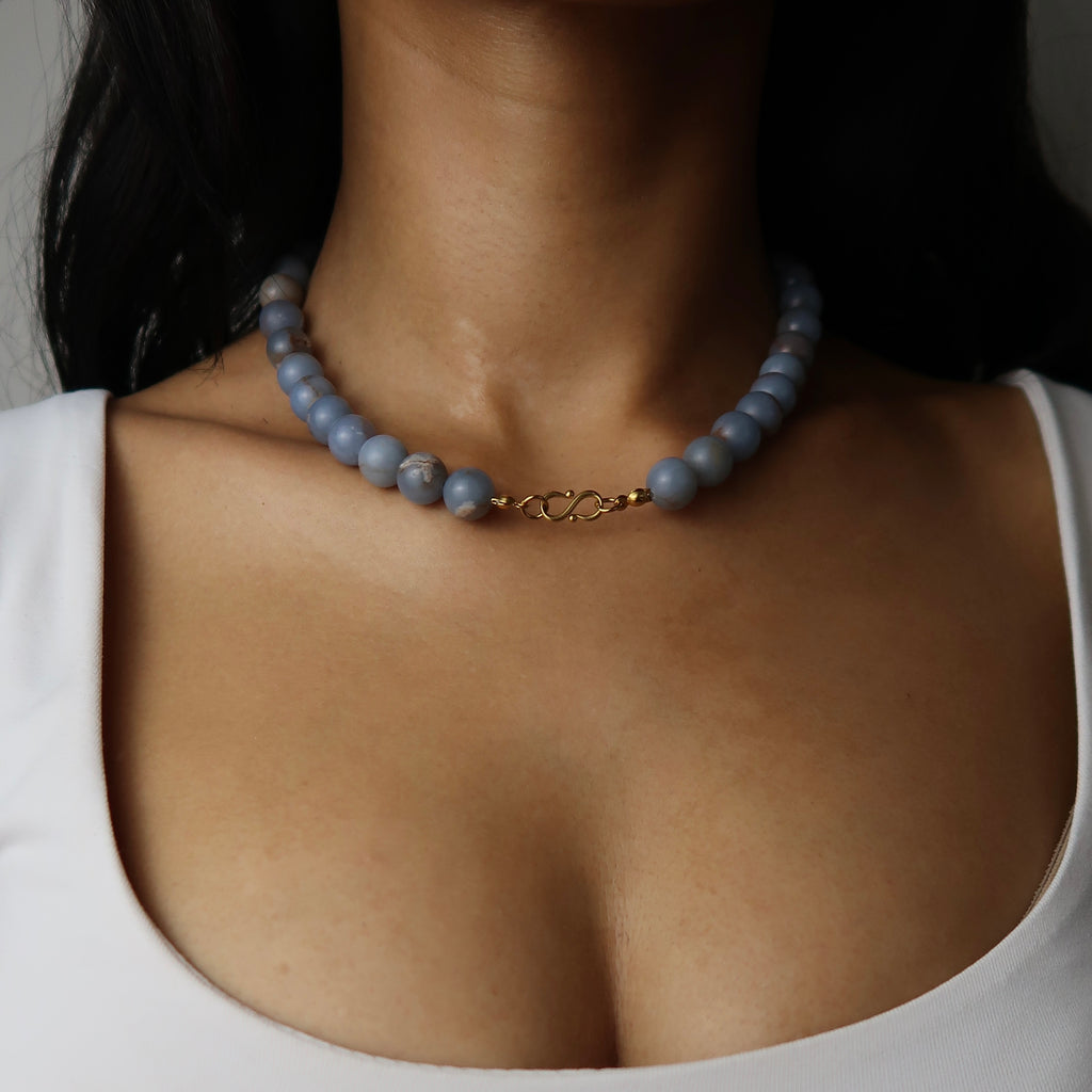 Angelit Necklace