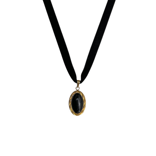 Black Velvet Choker