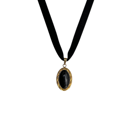 Black Velvet Choker