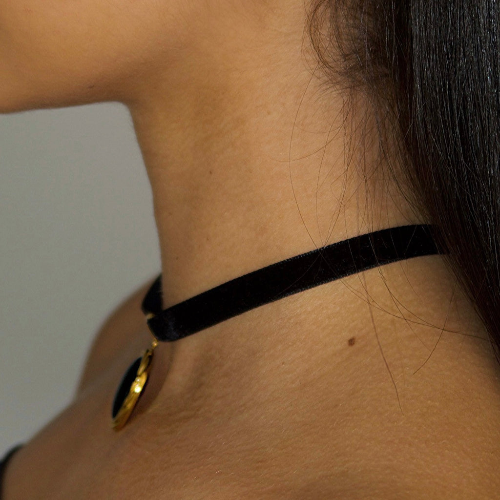 Black Velvet Choker