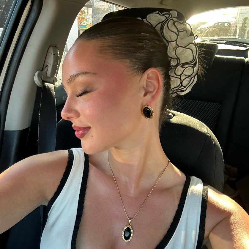 Onyx Earrings