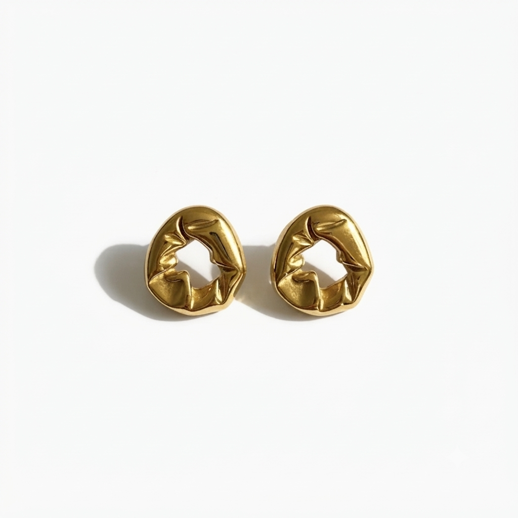 Sculpted Hoops