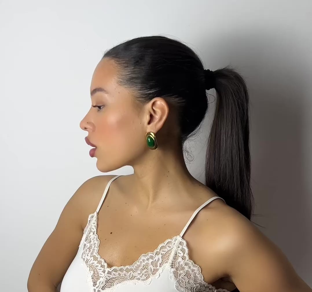 Emerald Earrings